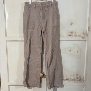 Universal Thread Women's Wide Leg high rise khaki Pants
